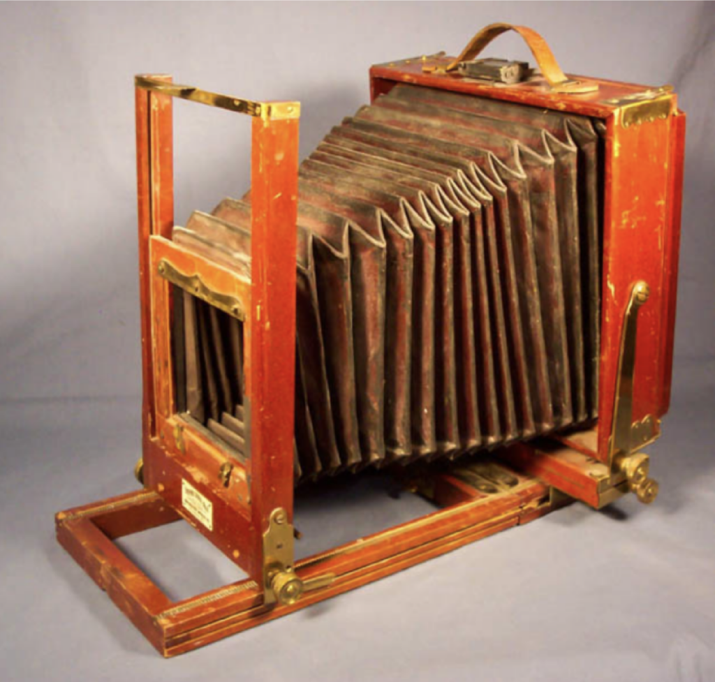 Vintage Camera in Jasper National Park at Jasper Museum